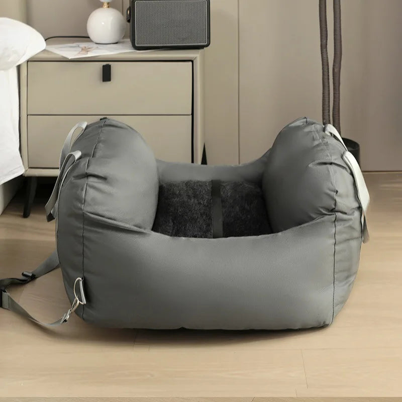 CURAPETS Luxe Travel Dog Car Seat Bed