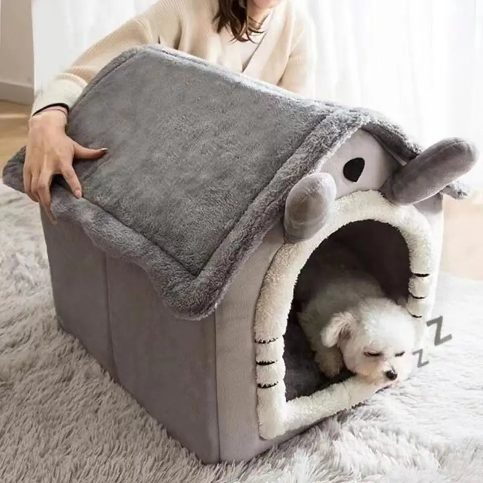 CURAPETS Teddy House Pet Bed