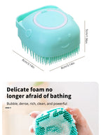 CURAPETS Silicone Pet Bathing Brush