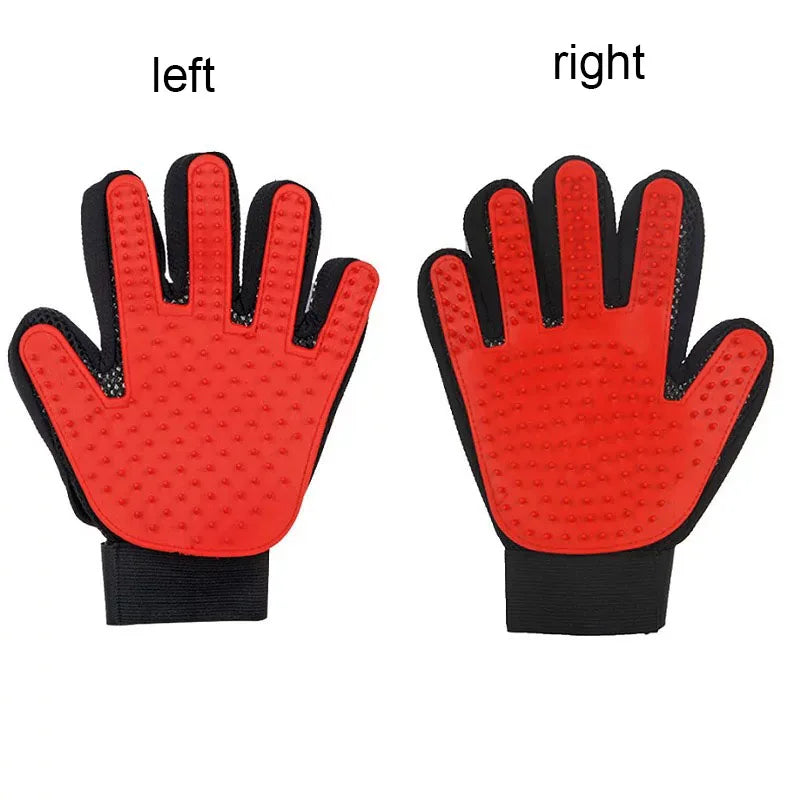 CURAPETS Silicone Deshedding Grooming Glove