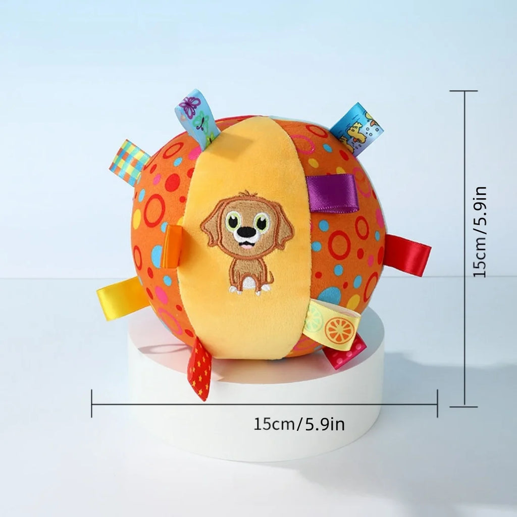 CURAPETS Plush Vocal Chew Ball Toy