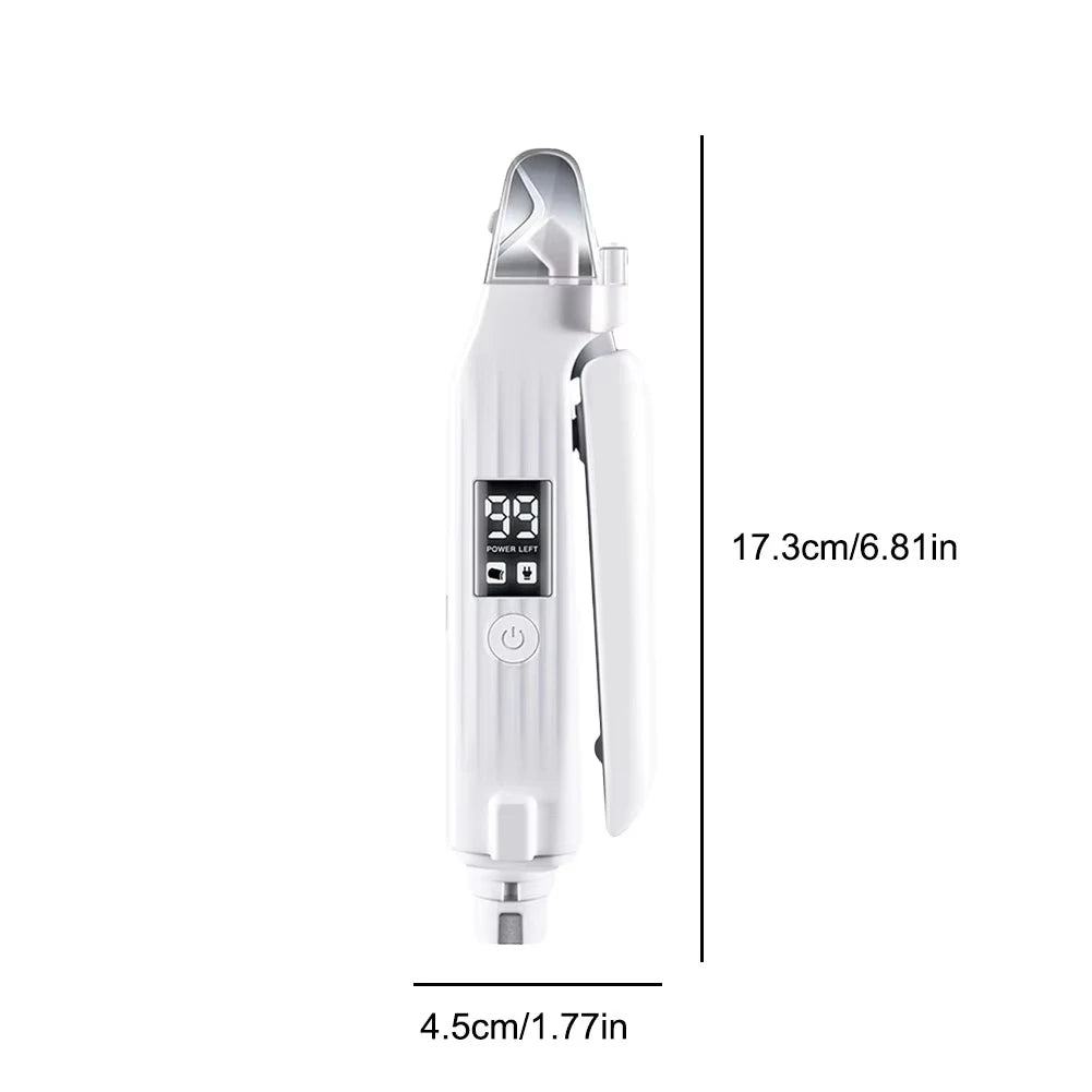 CURAPETS Dual LED Electric Pet Nail Trimmer