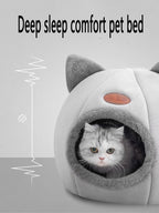 CURAPETS Deep Sleep Winter Cave Pet Bed