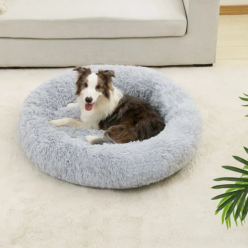CURAPETS Plush Nest Dog & Cat Bed