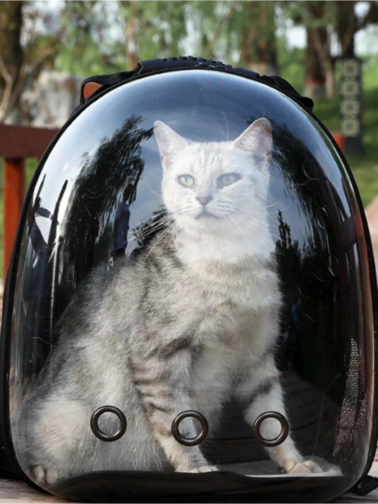 CURAPETS Space Capsule Cat Backpack Carrier