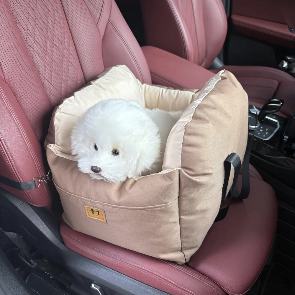 CURAPETS SafeRide Plush Pet Car Seat