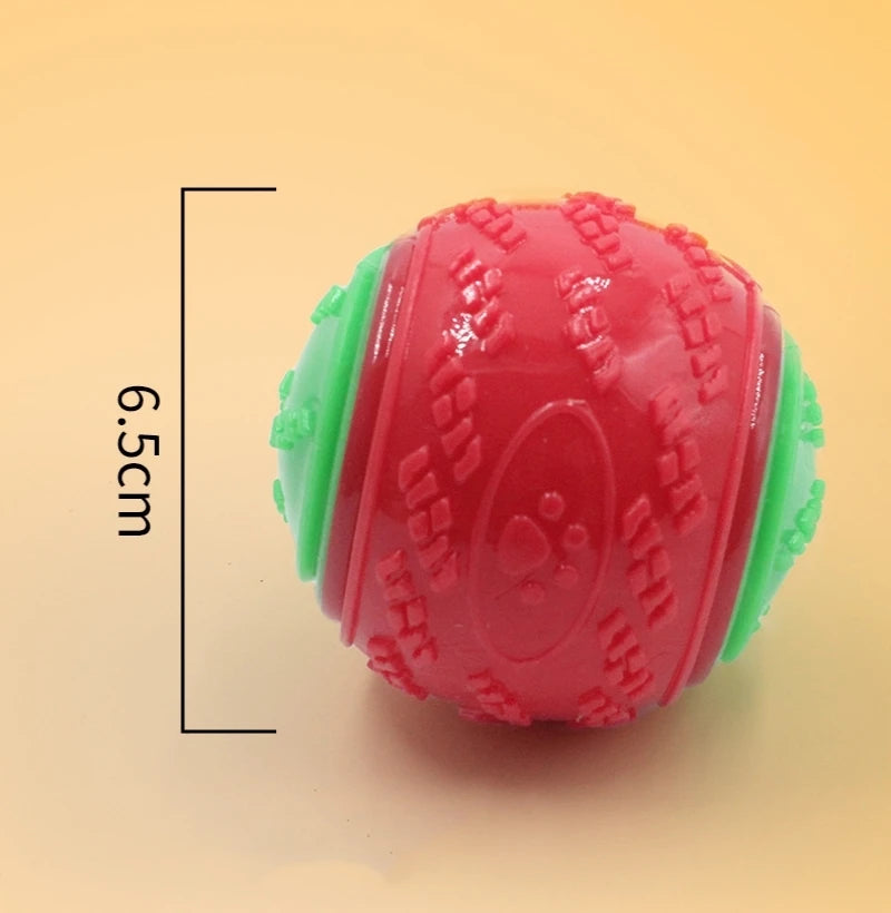 CURAPETS Squeaky TPR Dog Ball Toy