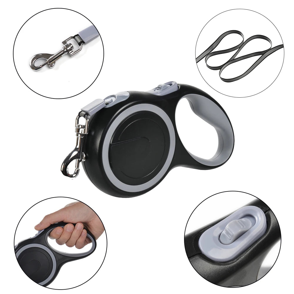 CURAPETS 8m Retractable Training Dog Leash