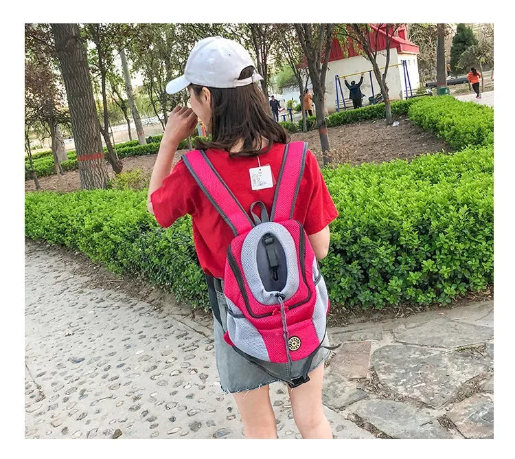 CURAPETS Double Shoulder Travel Pet Backpack