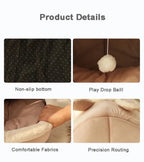 CURAPETS Cozy Tent Cave Bed
