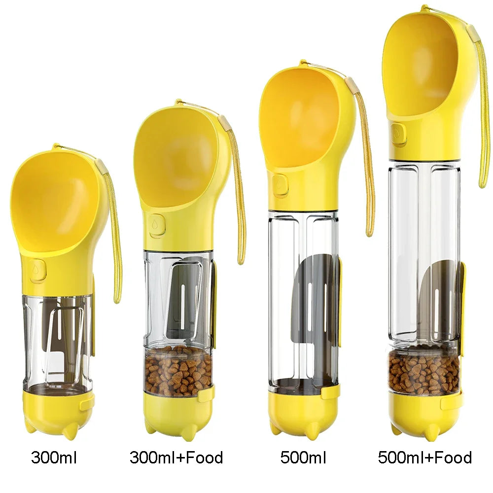 CURAPETS 3-in-1 Travel Hydration Bottle