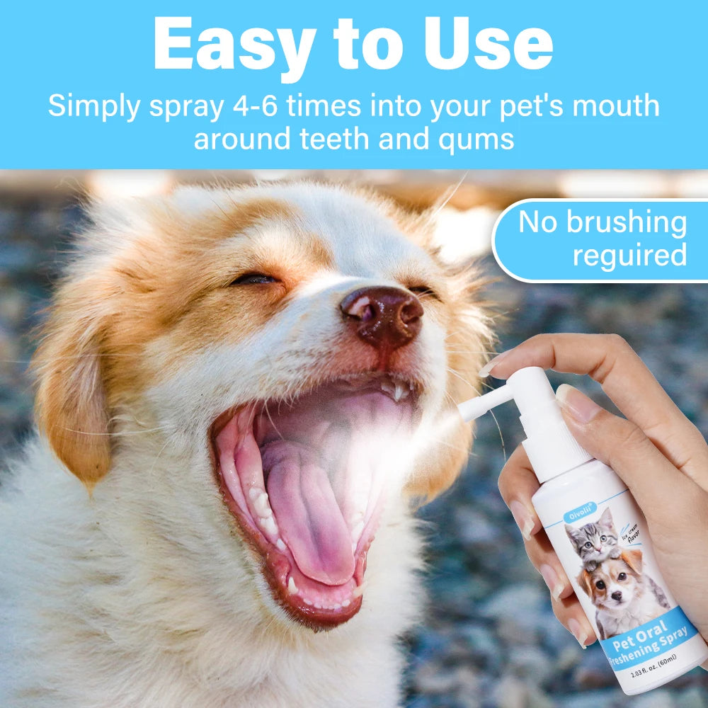 CURAPETS FreshBreath Oral Hygiene Spray 60ml