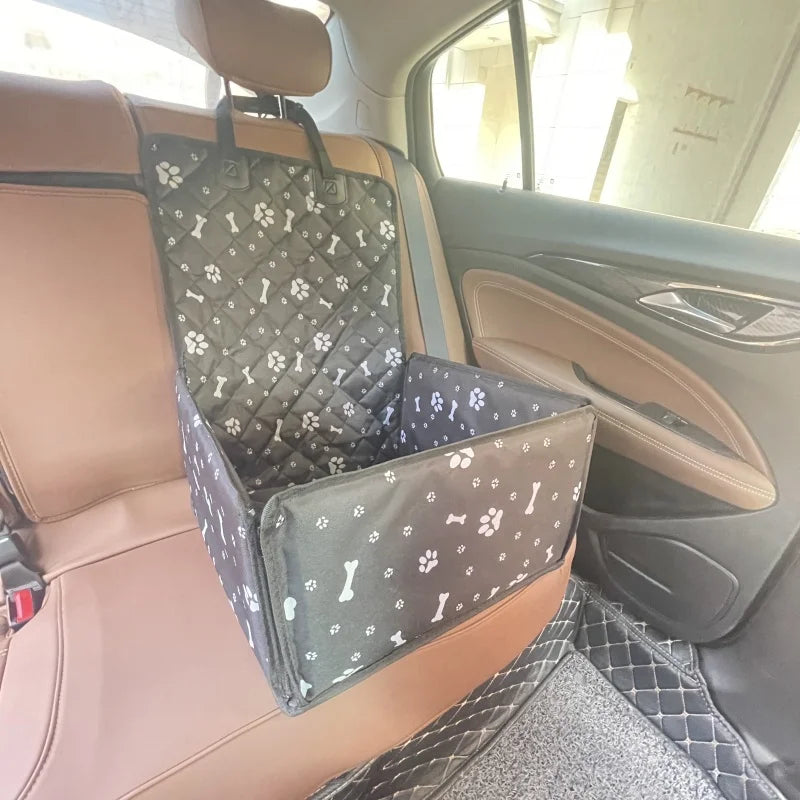 CURAPETS Oxford Hammock Pet Car Seat Carrier