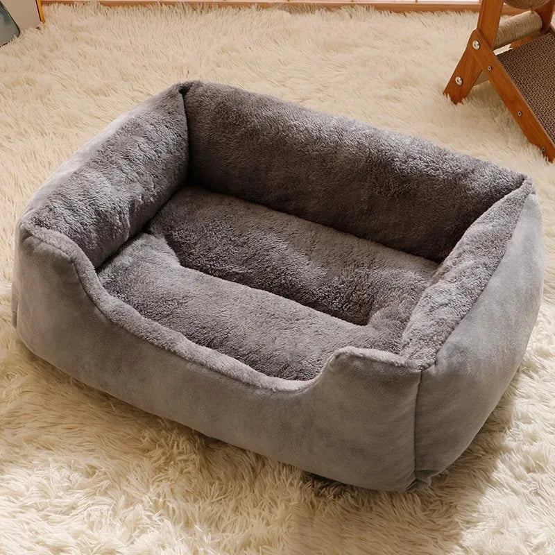 CURAPETS Winter Plush Plush Cat Bed