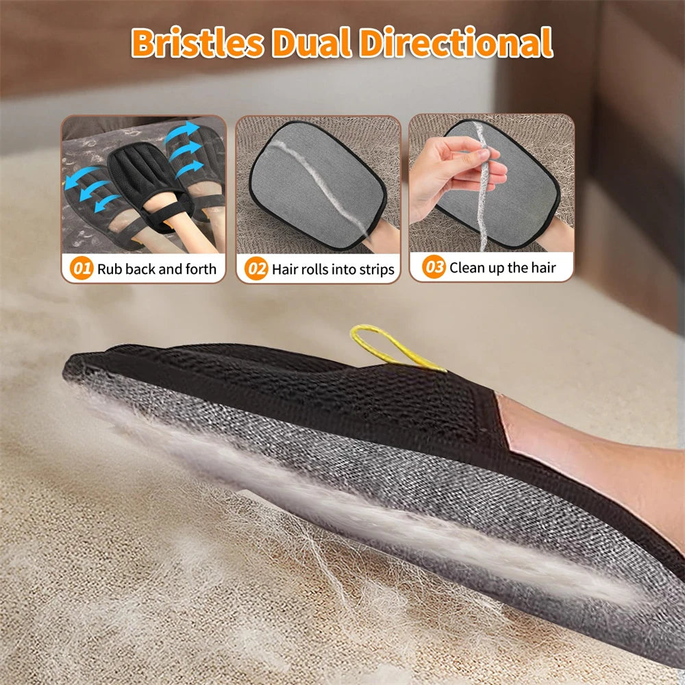 CURAPETS Electrostatic Pet Hair Remover Glove