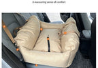 CURAPETS Luxe Travel Dog Car Seat Bed