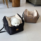 CURAPETS SafeRide Plush Pet Car Seat