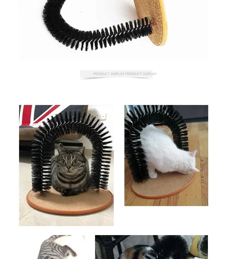 CURAPETS Self-Grooming Arch Cat Spa Toy