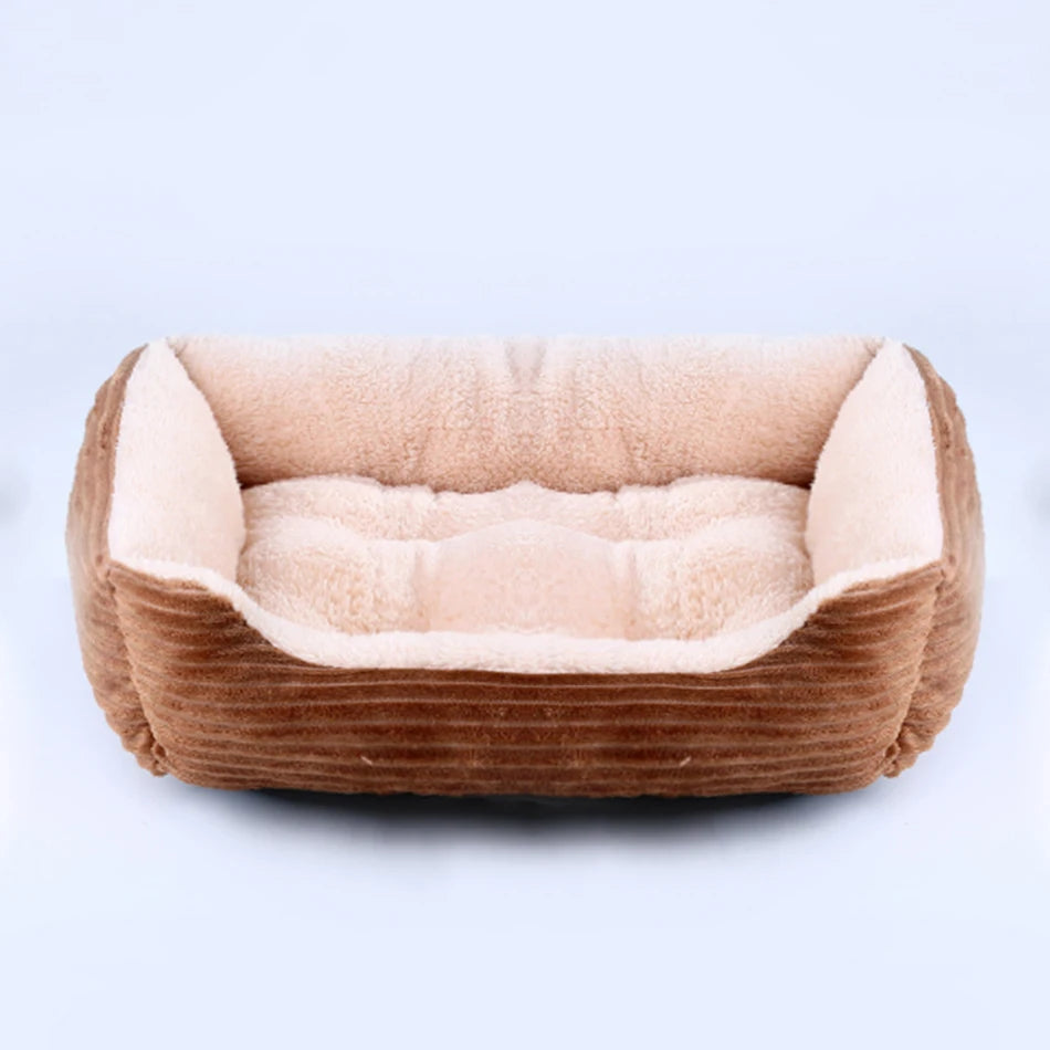 CURAPETS Calming Plush Square Pet Bed