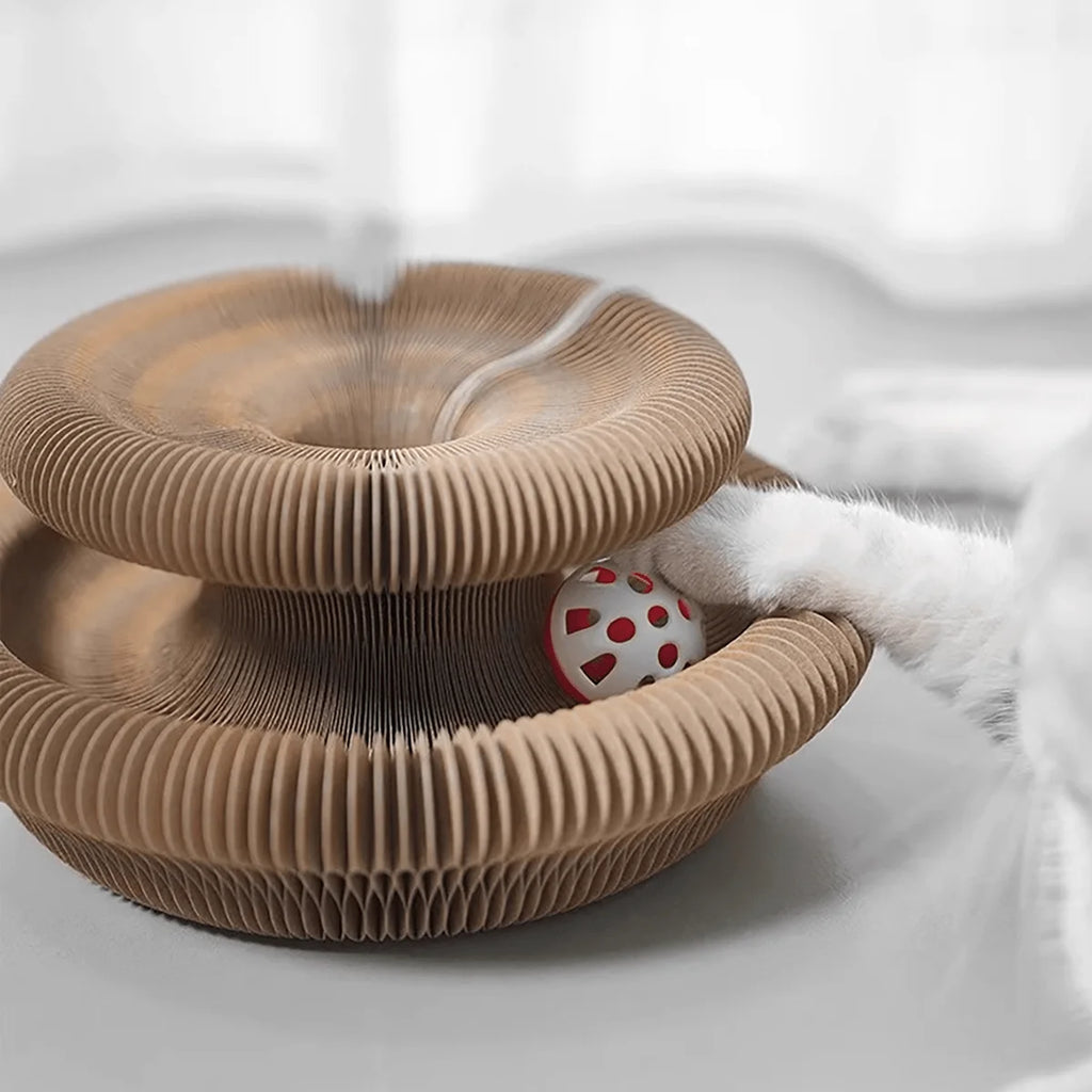 CURAPETS Foldable Cat Scratcher Toy
