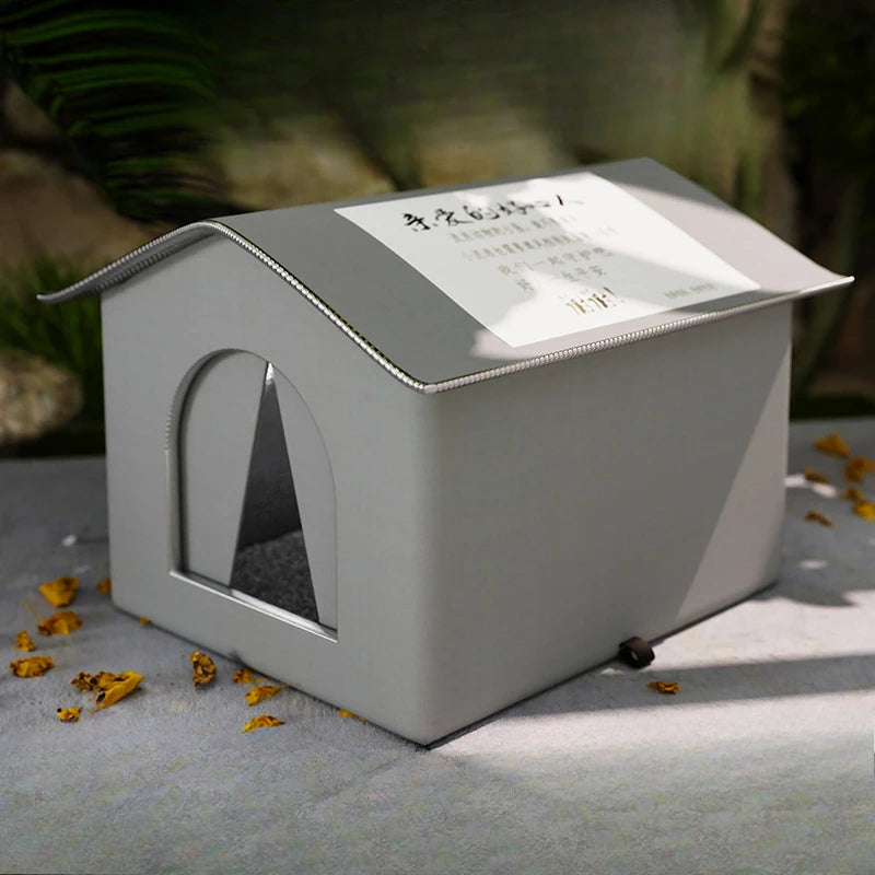 CURAPETS CozyShield Outdoor Pet Cave Bed