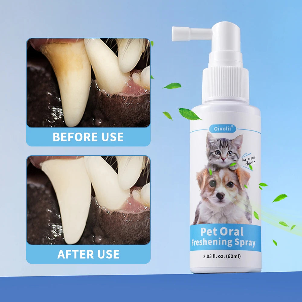 CURAPETS FreshBreath Oral Hygiene Spray 60ml
