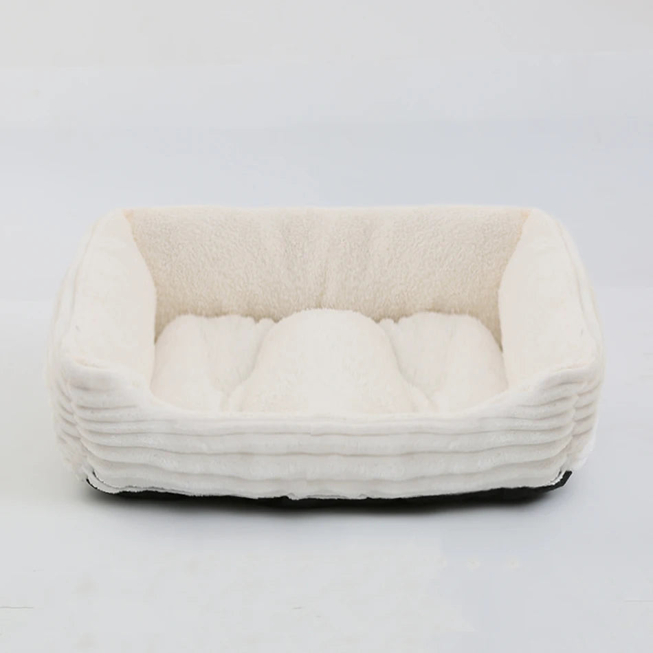CURAPETS Calming Plush Square Pet Bed