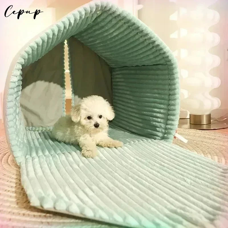 CURAPETS Winter Retreat Warming Pet Bed