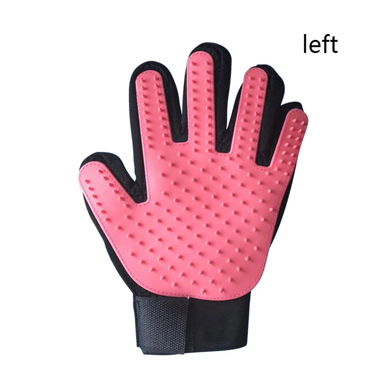CURAPETS Silicone Deshedding Grooming Glove
