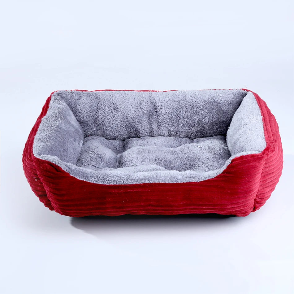 CURAPETS Calming Plush Square Pet Bed