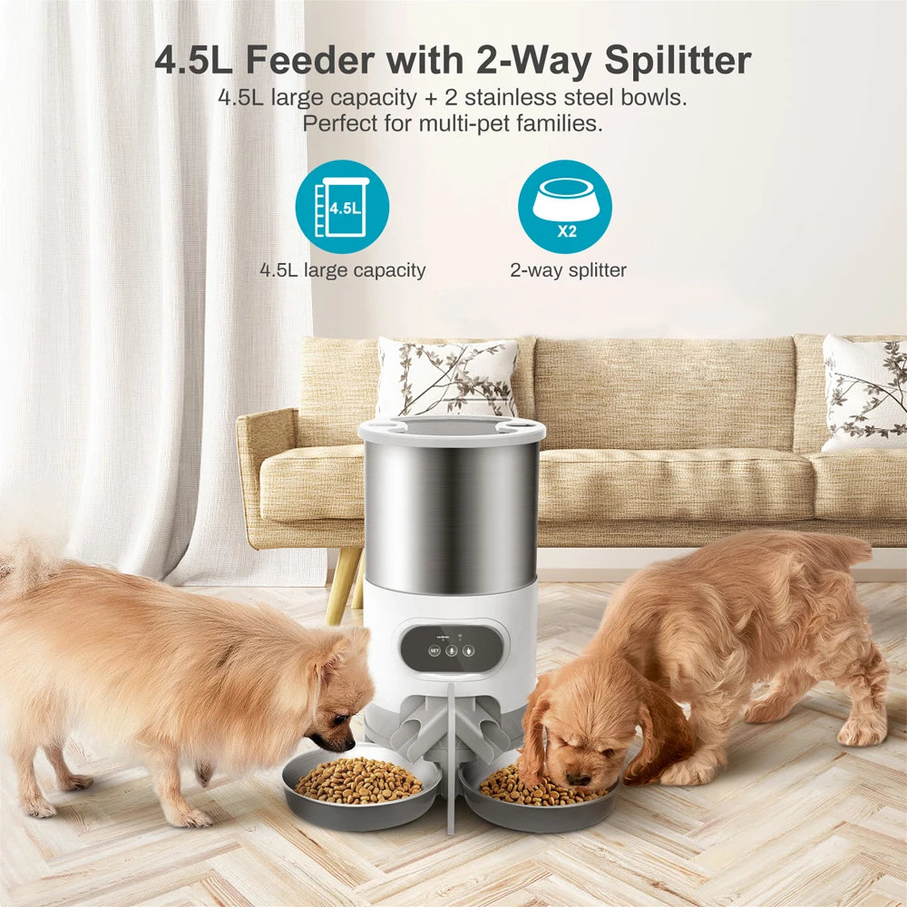 CURAPETS Smart Swirl Automatic Feeder