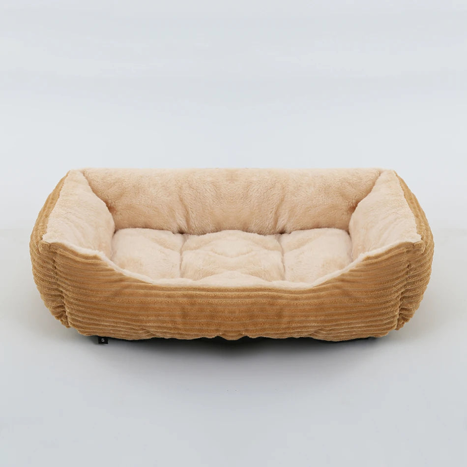 CURAPETS Calming Plush Square Pet Bed