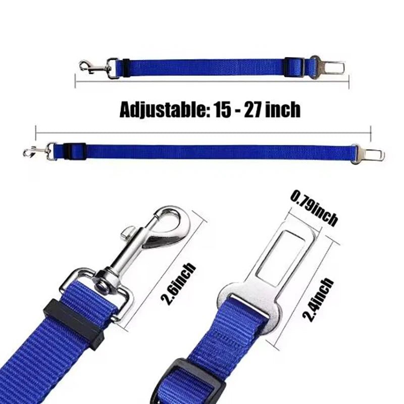 CURAPETS Retractable Pet Car Safety Belt