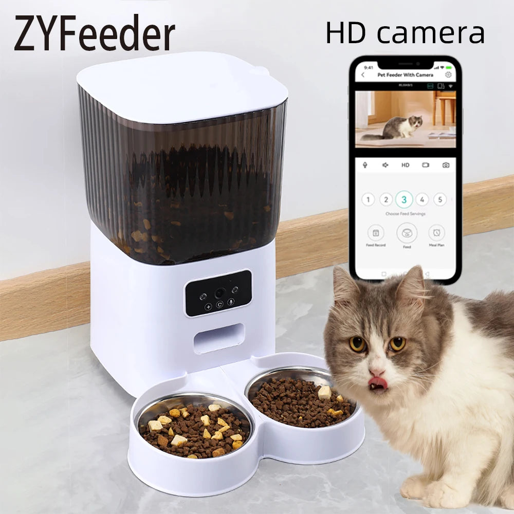 CURAPETS Smart 5L Feeder with HD Camera