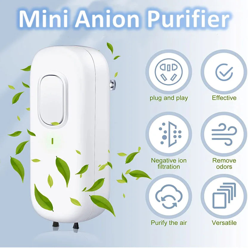 CURAPETS Plug-In Negative Ion Air Purifier
