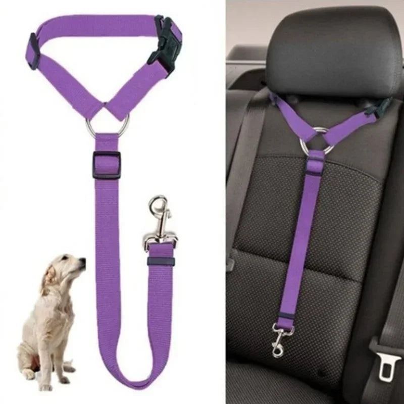 CURAPETS Adjustable Pet Car Seat Belt Harness