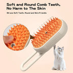 CURAPETS Steam Grooming Brush