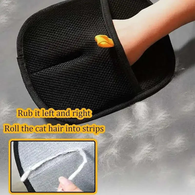 CURAPETS Double-Sided Grooming Glove