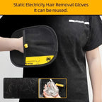 CURAPETS Shedding Control Grooming Gloves