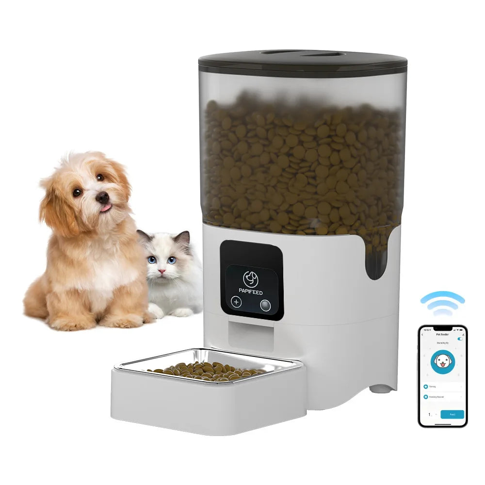 CURAPETS 6L Smart Automatic Pet Feeder