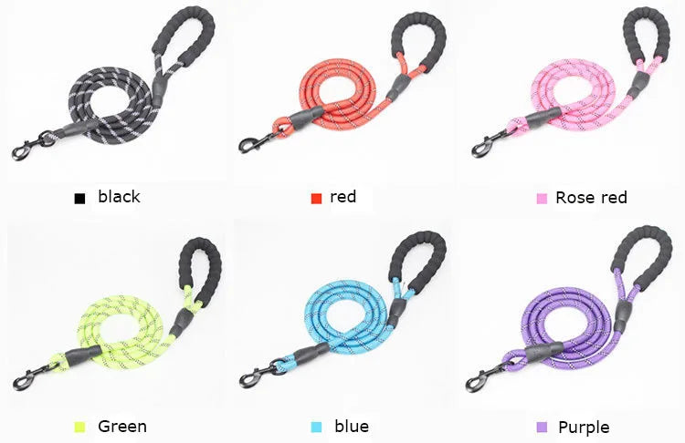 CURAPETS Reflective Comfort Dog Leash