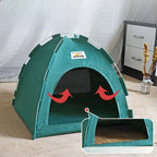 CURAPETS Foldable Pet Tent House Bed