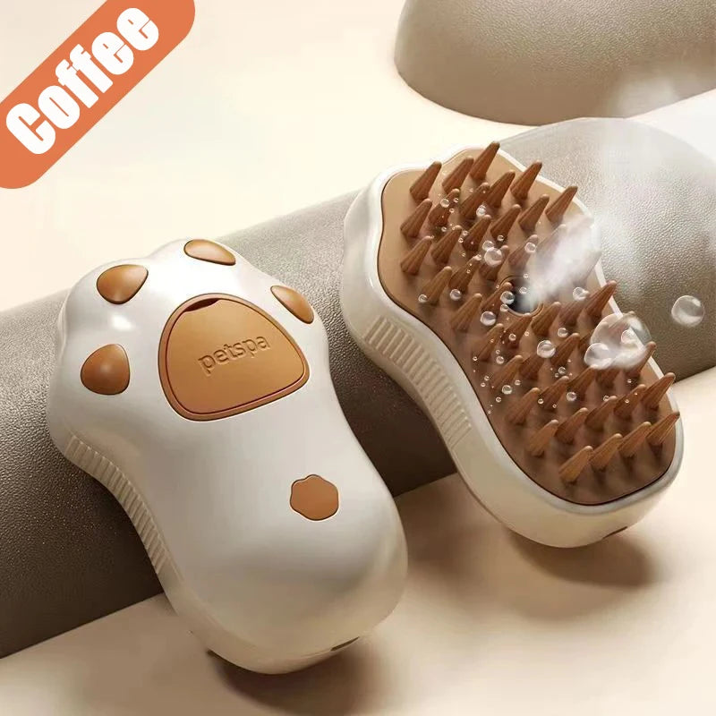 CURAPETS Steamy Brush Electric Pet Groomer