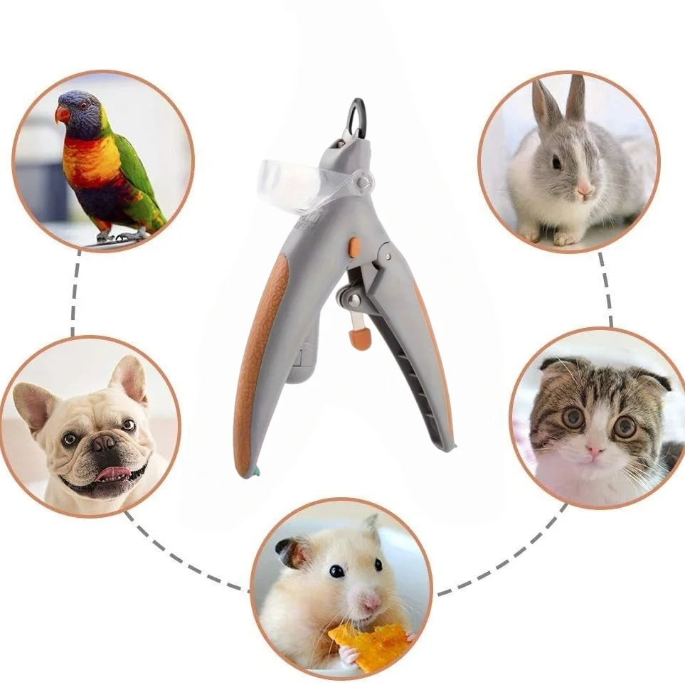CURAPETS LED Precision Pet Nail Clippers