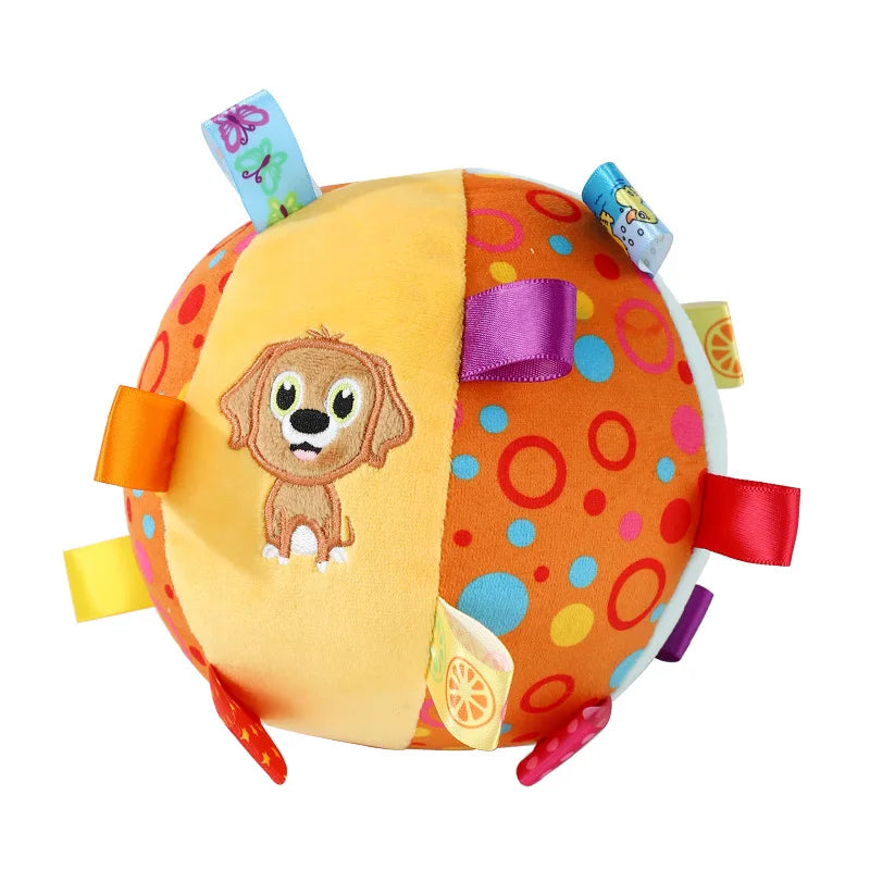 CURAPETS Plush Vocal Chew Ball Toy