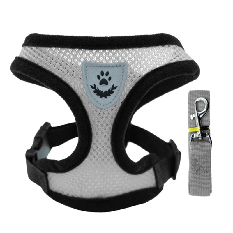 CURAPETS AirLite Summer Pet Harness & Leash Set