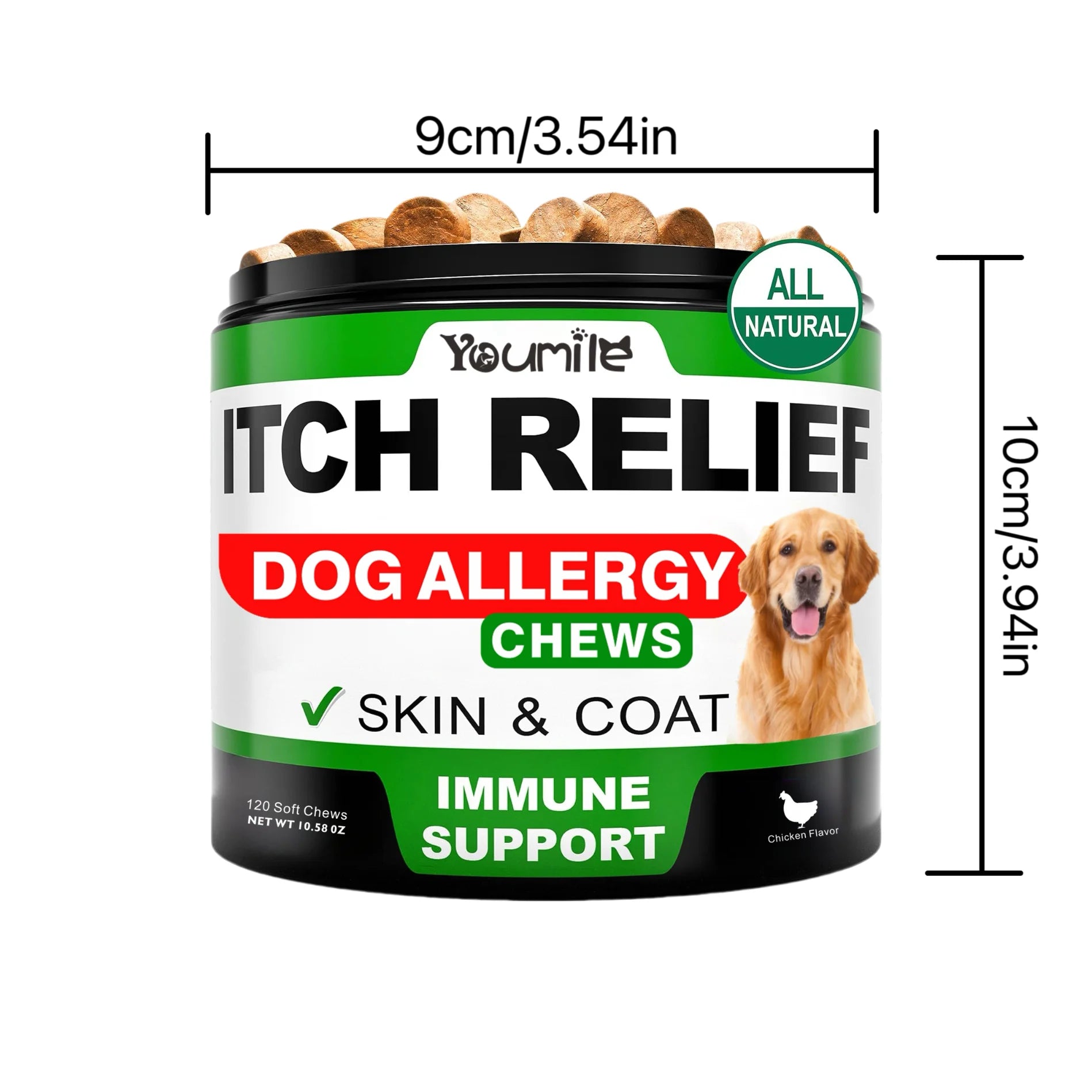 CURAPETS Soothing Dog Itch Relief Chews