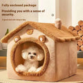 CURAPETS Teddy House Pet Bed