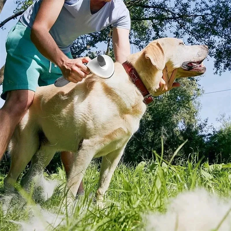 CURAPETS Self-Cleaning Grooming Brush