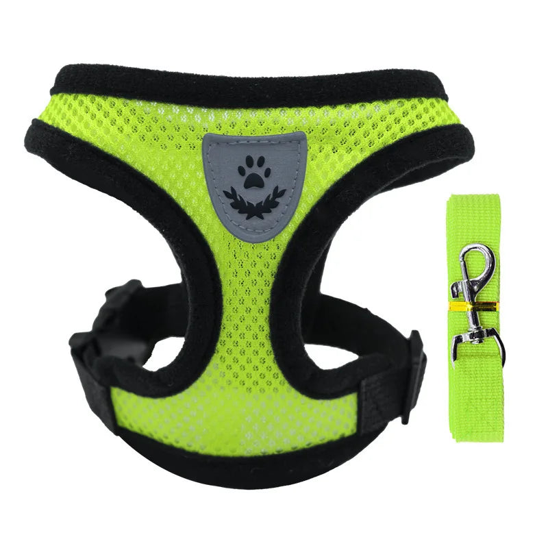 CURAPETS AirLite Summer Pet Harness & Leash Set